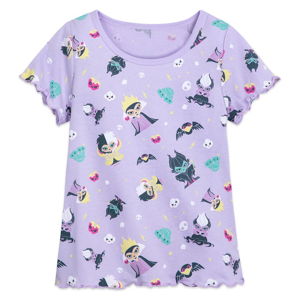 Disney Villains Fashion T-Shirt for Girls is now available online