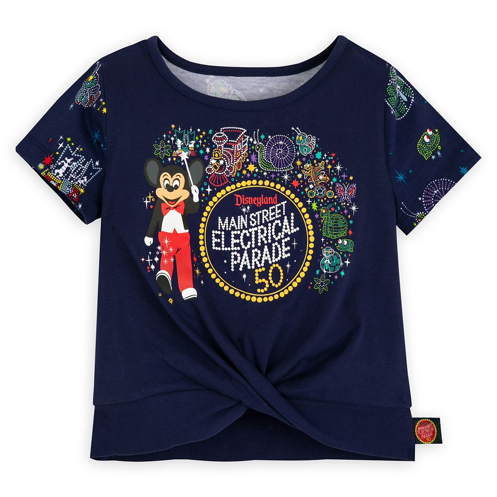 Disney Mickey Mouse ? The Main Street Electrical Parade 50th Anniversary Fashion Top for Girls