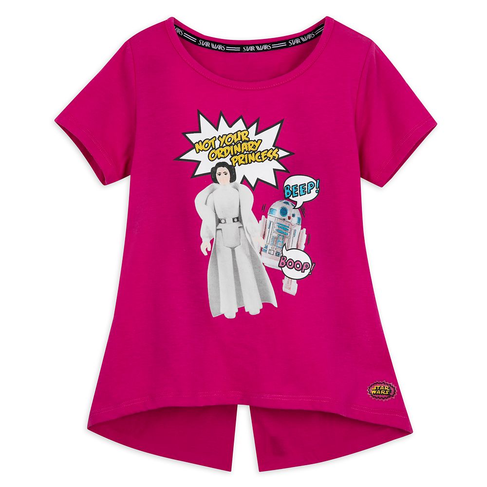 Princess Leia and R2-D2 Action Figure T-Shirt for Kids – Star Wars is now out