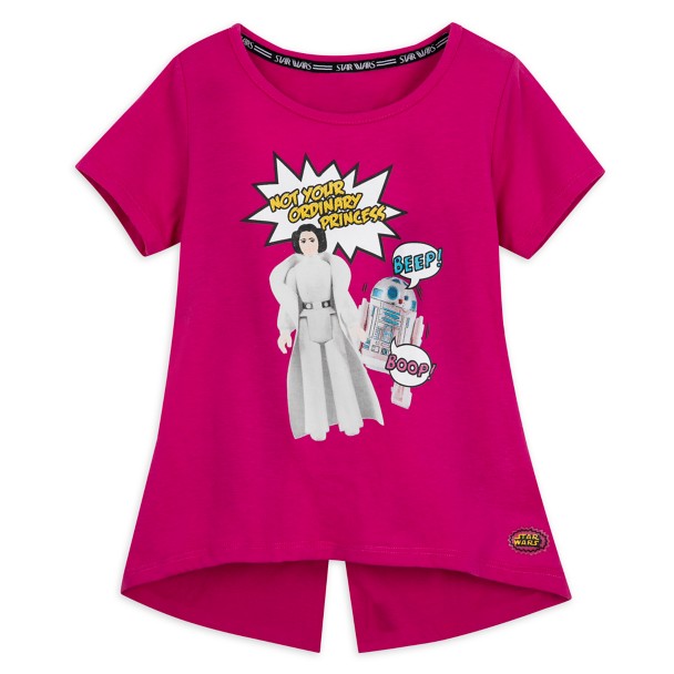 Princess Leia and R2-D2 Action Figure T-Shirt for Kids – Star Wars