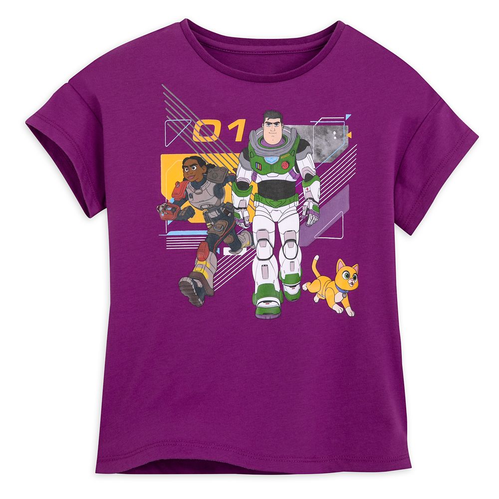 Buzz, Izzy, and Sox T-Shirt for Girls – Lightyear is now available online