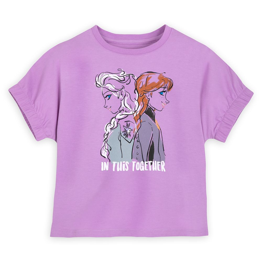 Anna and Elsa Fashion T-Shirt for Girls – Frozen now available for purchase