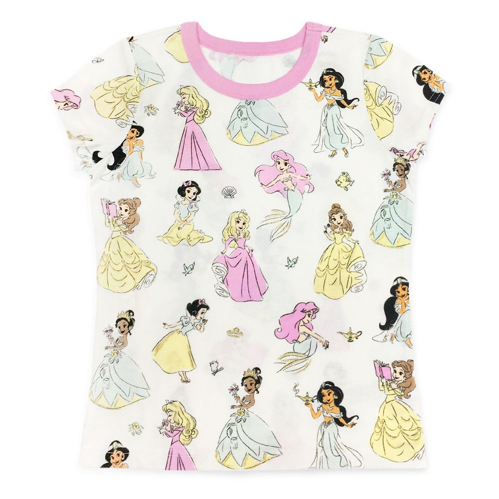 Disney Princess Ringer T-Shirt for Girls