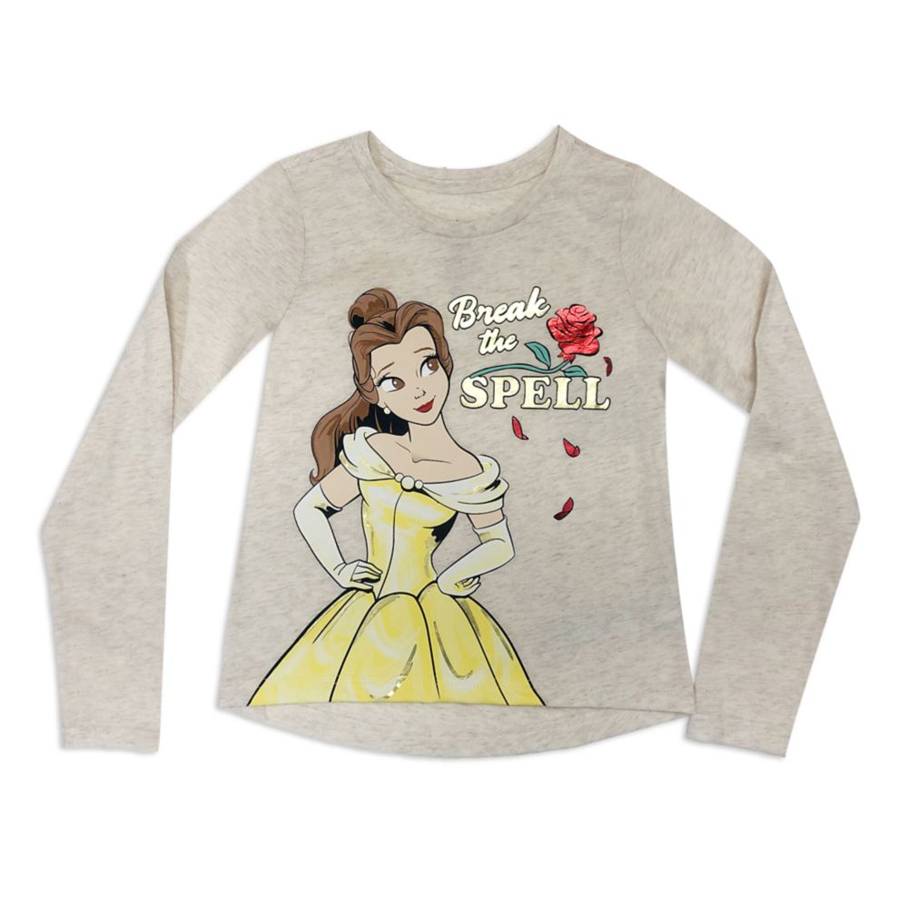 Belle Long Sleeve T-Shirt for Girls – Beauty and the Beast
