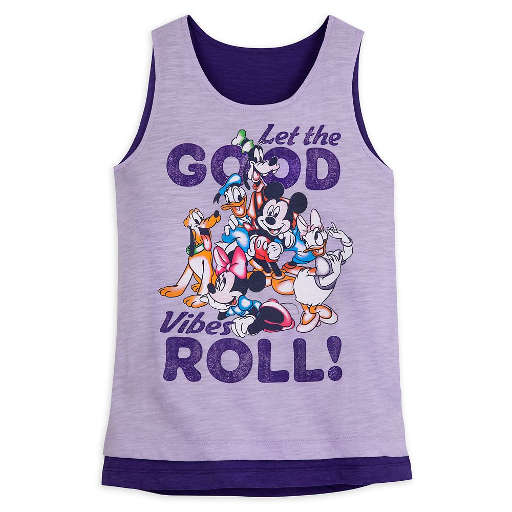 Mickey Mouse and Friends Layered Tank Top for Girls