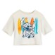 Stitch Semi-Cropped T-Shirt for Girls