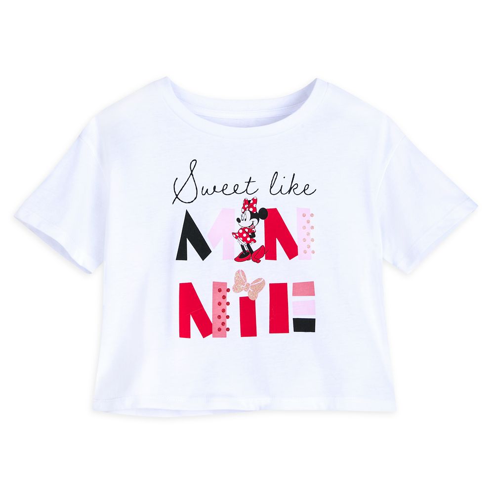 Minnie Mouse Glitter T-Shirt for Girls here now