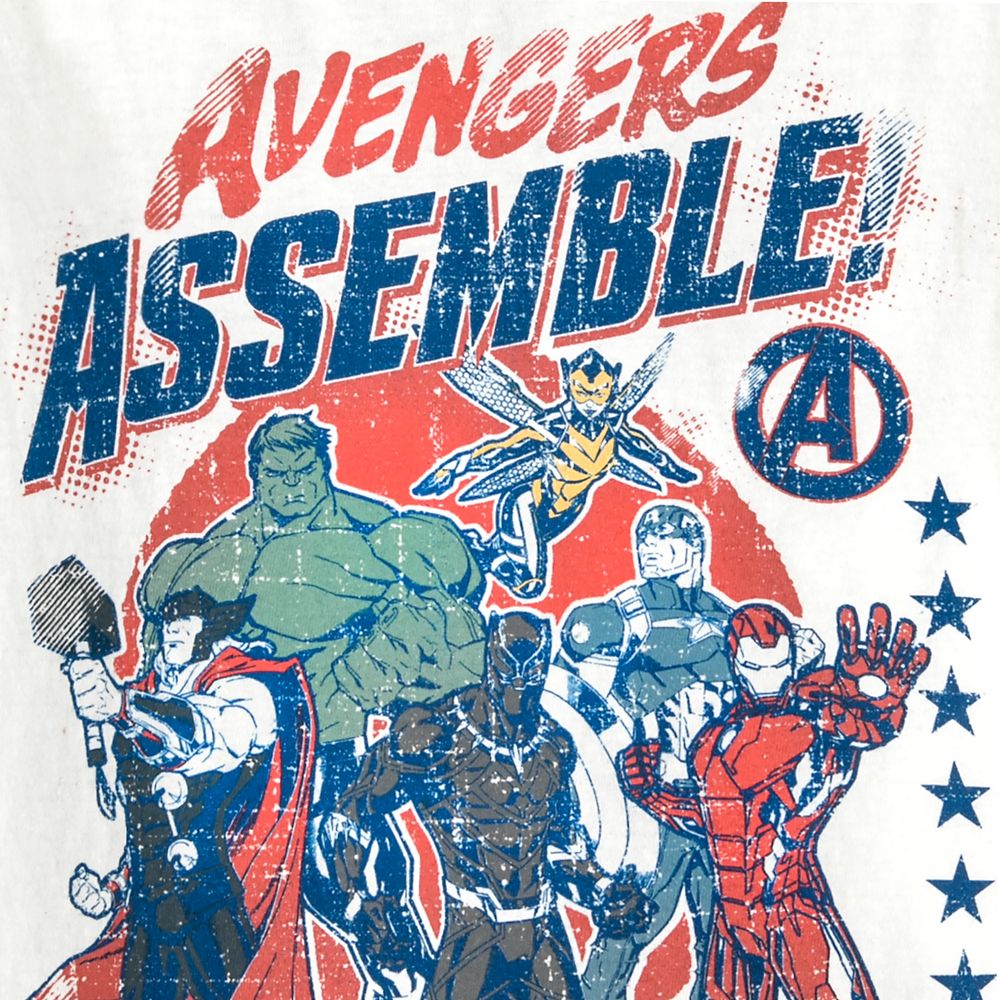 Avengers Ringer T-Shirt for Boys