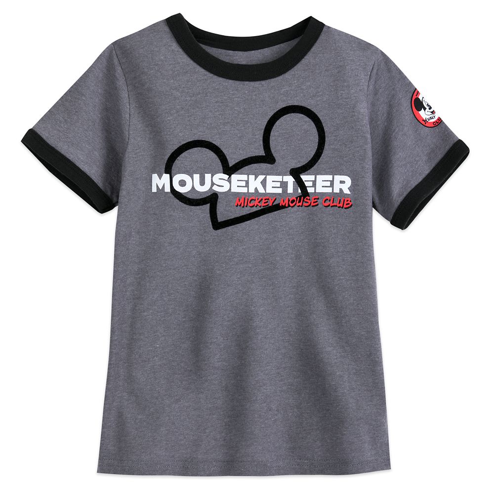 The Mickey Mouse Club Mouseketeer Ringer T-Shirt for Boys