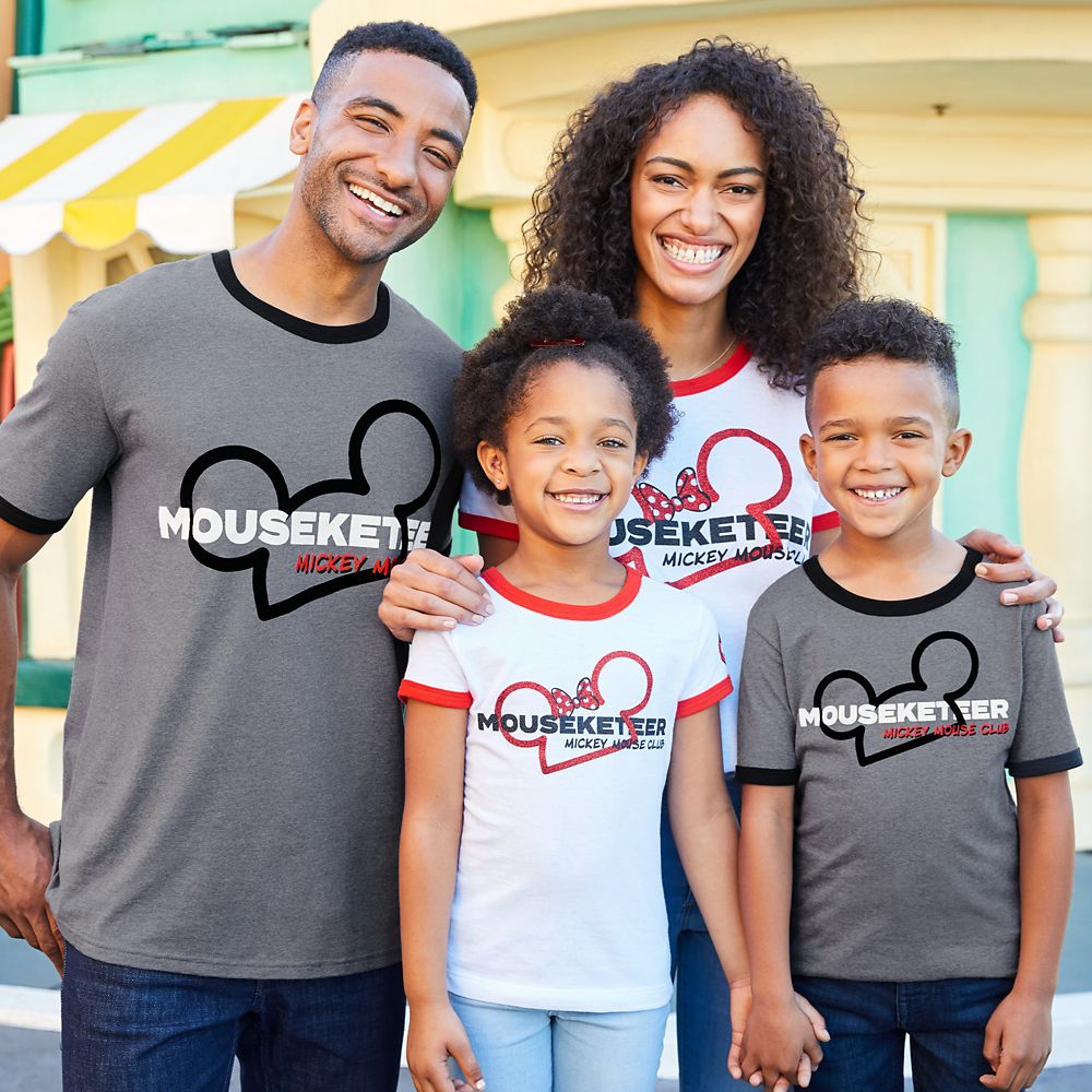 The Mickey Mouse Club Mouseketeer Ringer T-Shirt for Boys