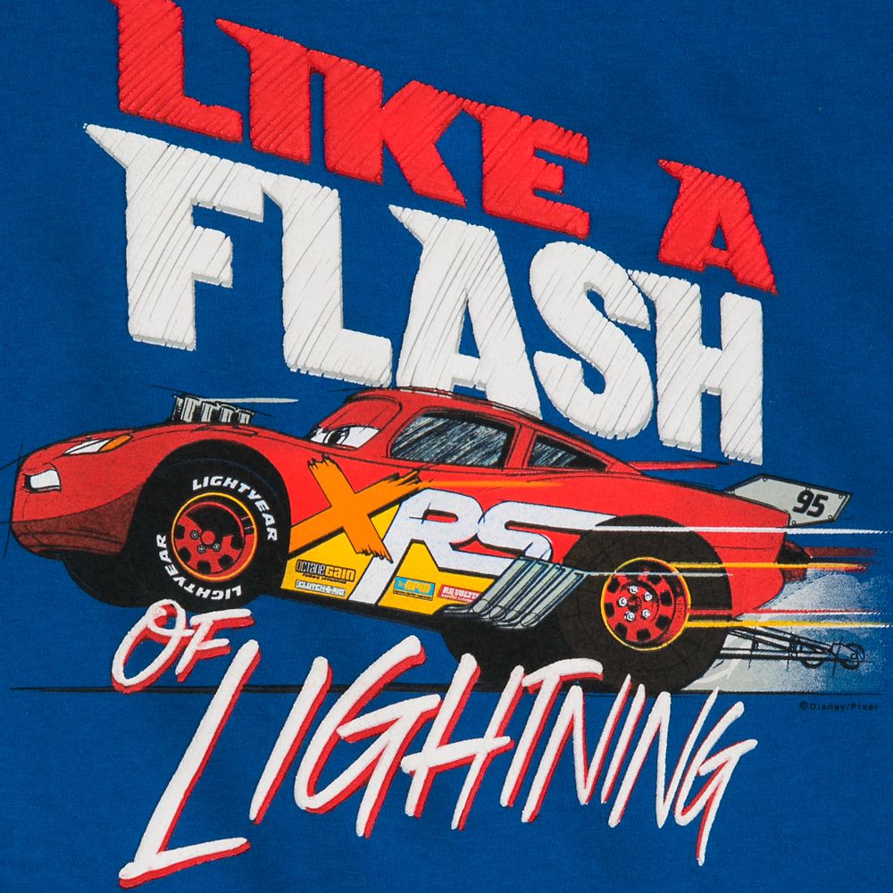 Lightning McQueen Ringer T-Shirt for Boys