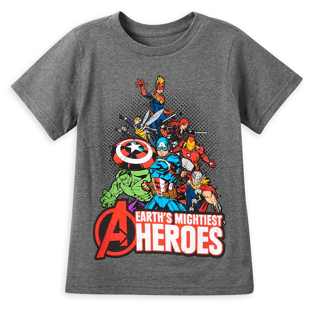 marvel themed t shirts