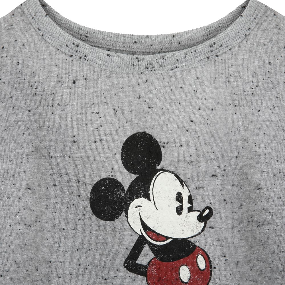 Mickey Mouse Classic T-Shirt for Kids – Gray – Sensory Friendly