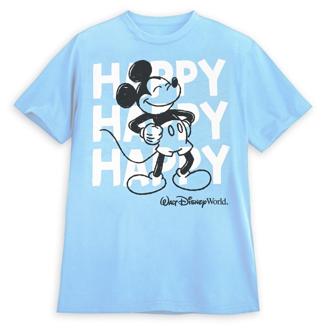Mickey Mouse ''Happy'' T-Shirt for Kids – Walt Disney World