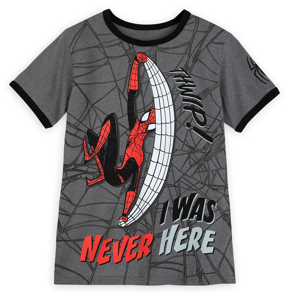 Spider-Man Ringer T-Shirt for Boys | Disney Store