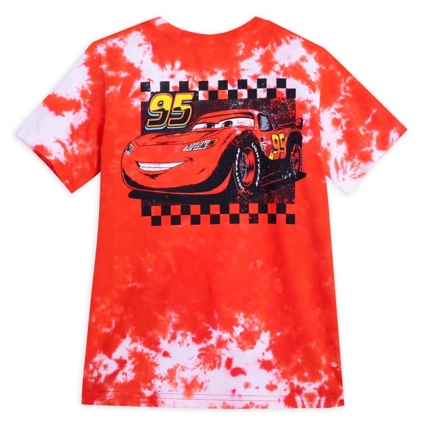 Lightning McQueen Tie-Dye T-Shirt for Kids – Cars