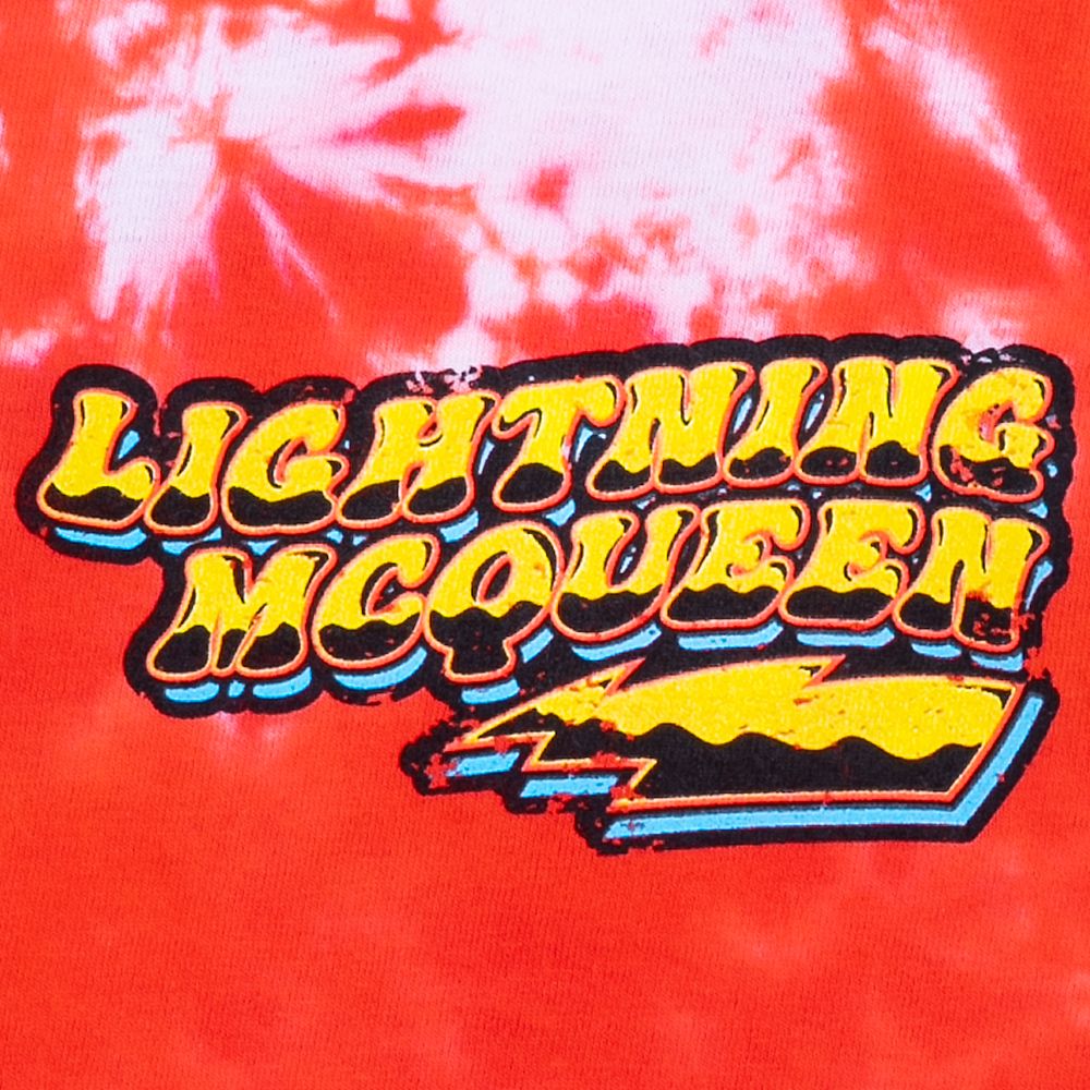 Lightning McQueen Tie-Dye T-Shirt for Kids – Cars
