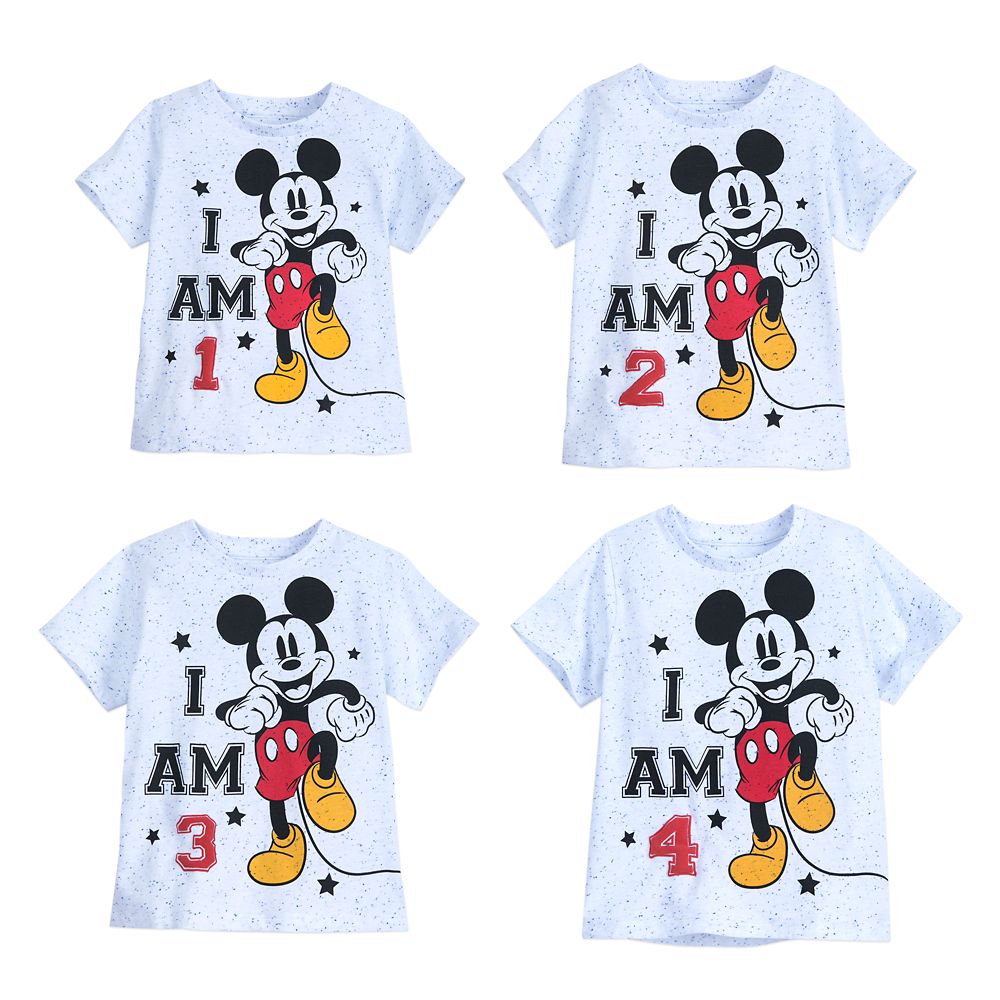 mickey mouse shirts for birthday