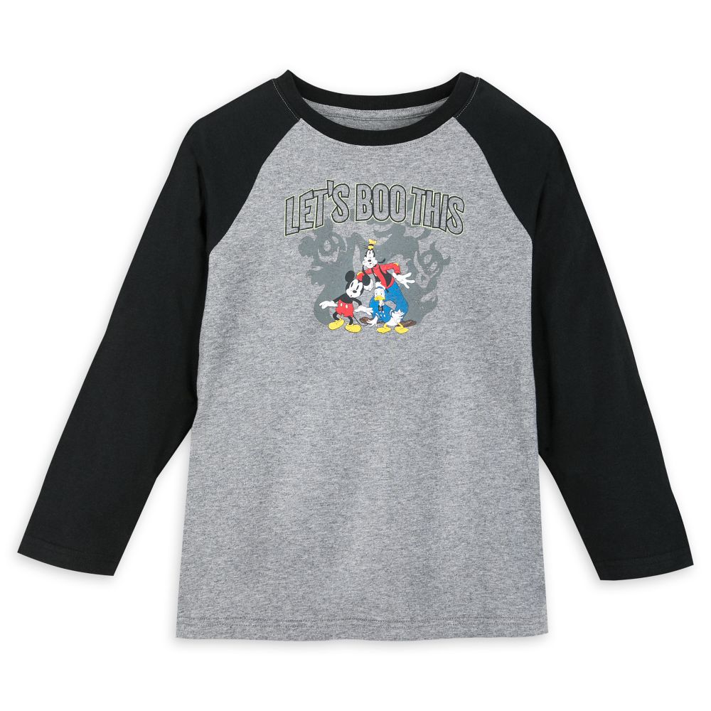 Mickey Mouse and Friends Halloween Baseball T-Shirt for Kids