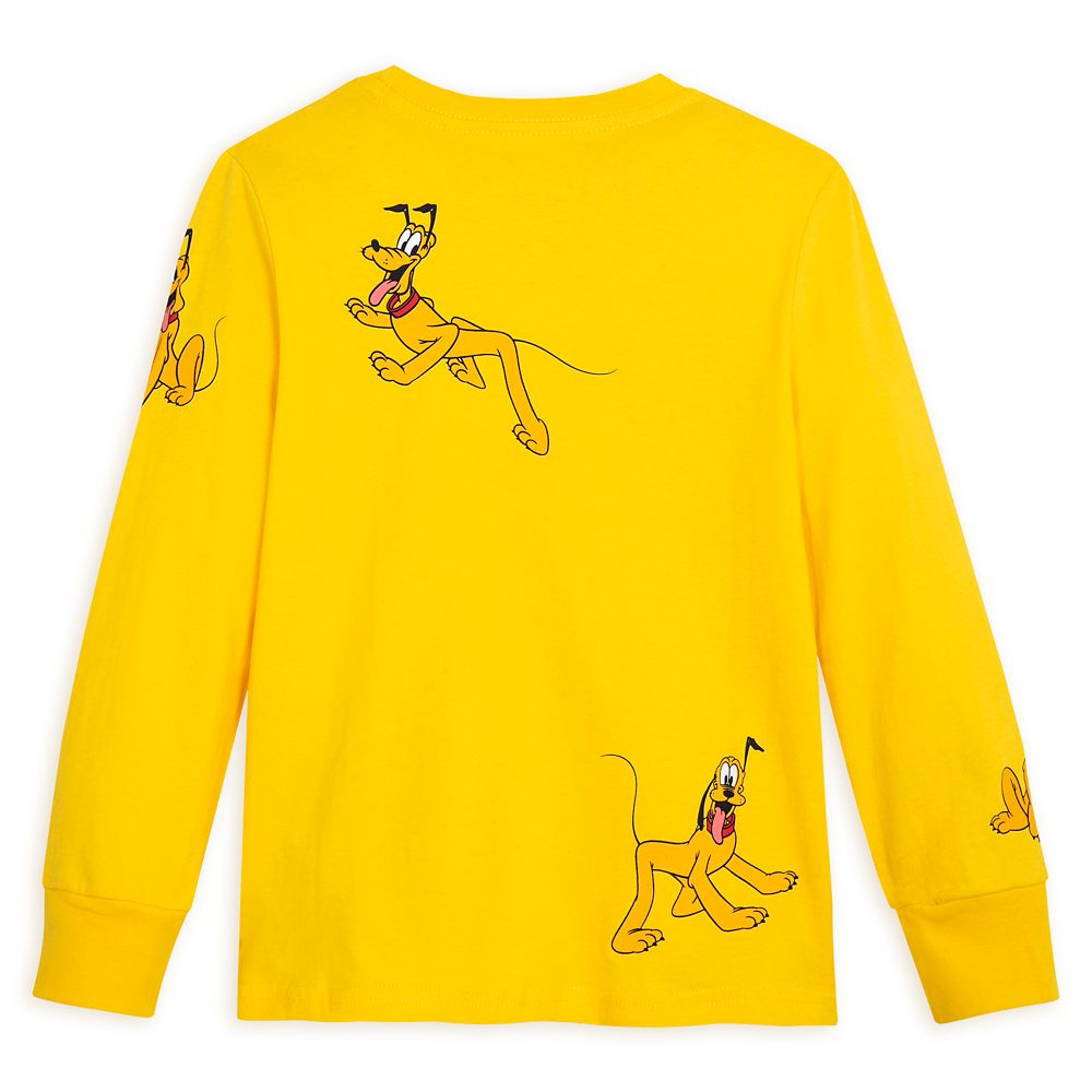 Pluto Expressions Long Sleeve T-Shirt for Kids