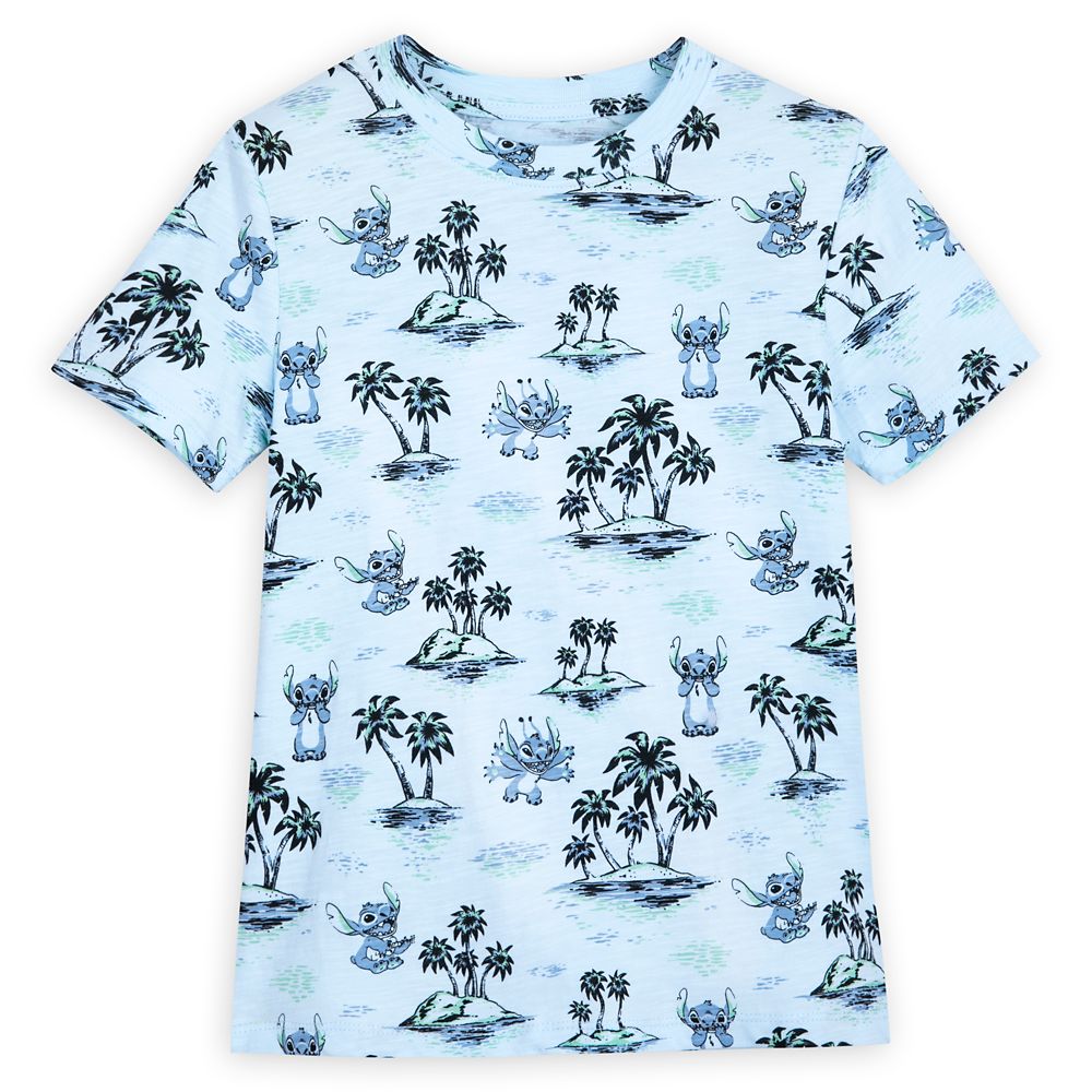 Stitch Tropical T-Shirt for Kids | Disney Store