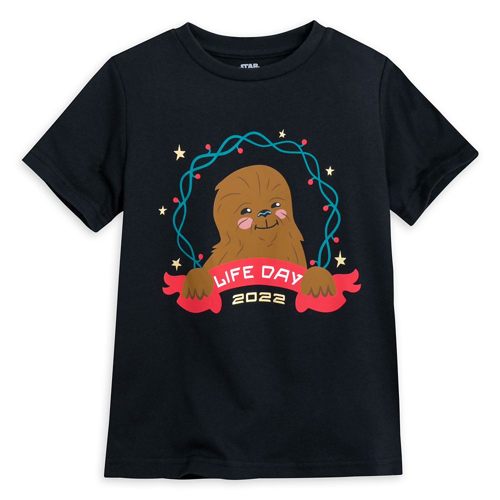 Chewbacca Life Day 2022 T-Shirt for Kids – Star Wars is now available