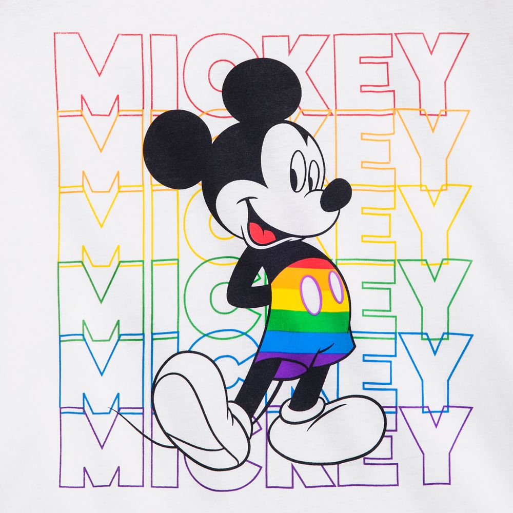 Rainbow Disney Collection Mickey Mouse Raglan T-Shirt for Kids – 2020
