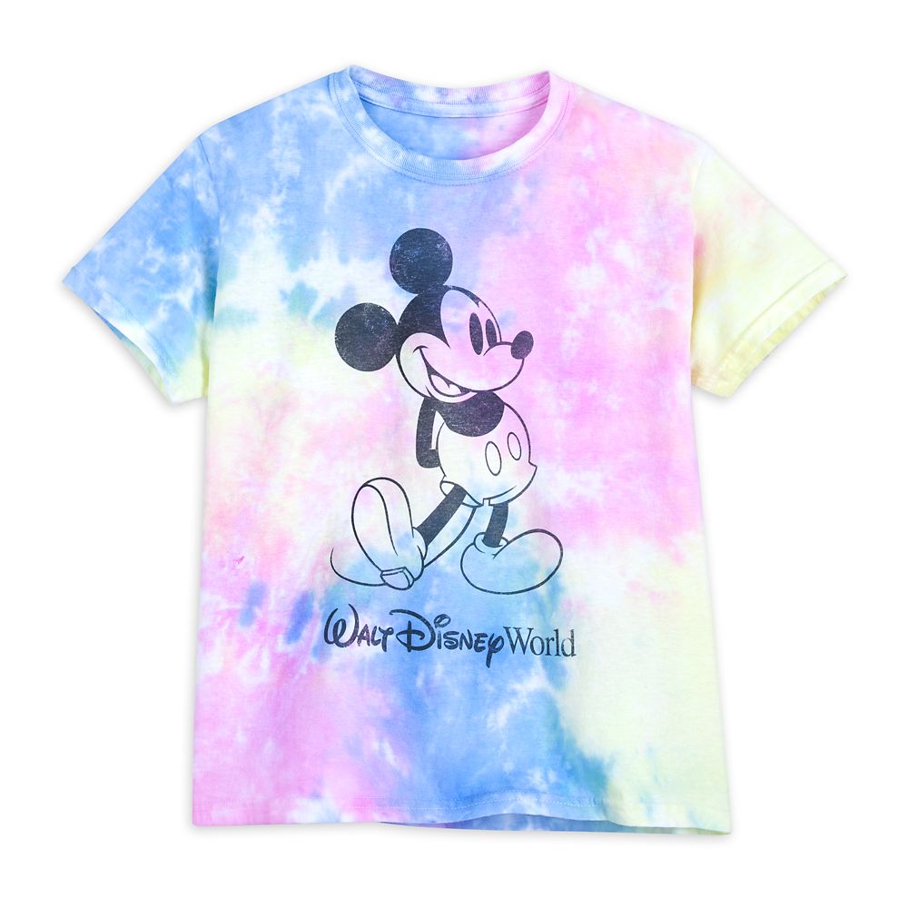 Mickey Mouse Tie-Dye T-Shirt for Kids – Walt Disney World