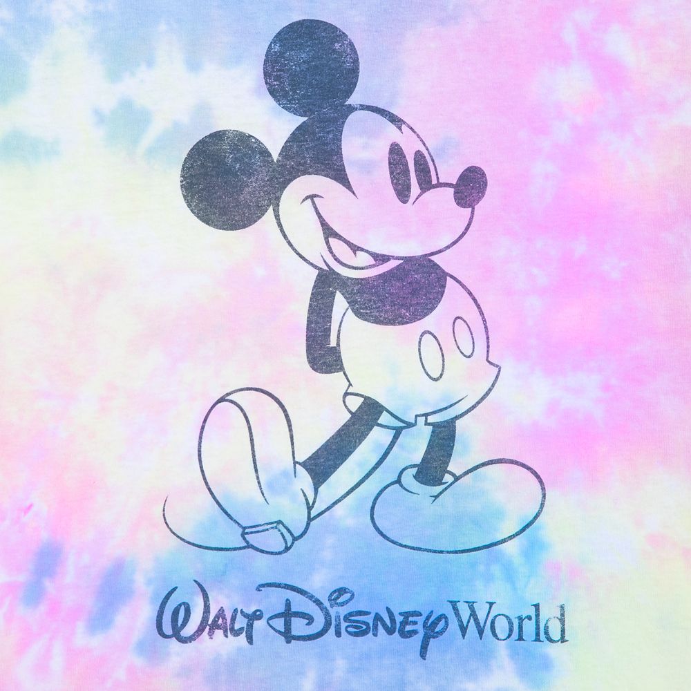 Mickey Mouse Tie-Dye T-Shirt for Kids – Walt Disney World