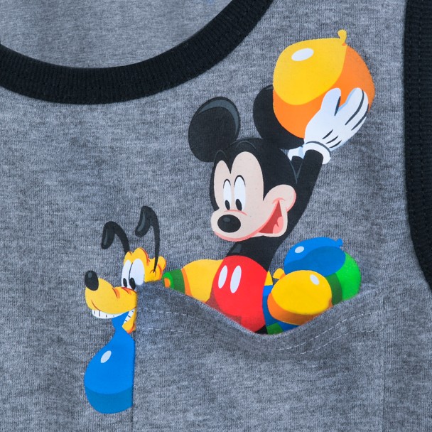 Louis Vuitton x Supreme Mickey Mouse Disney Combo Tank Top And