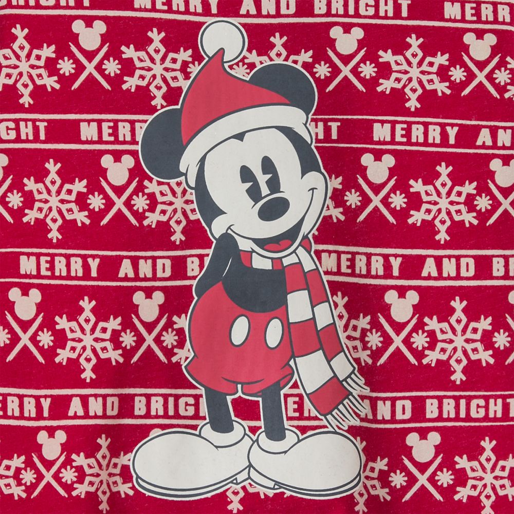 Mickey Mouse Holiday Cheer T-Shirt for Boys