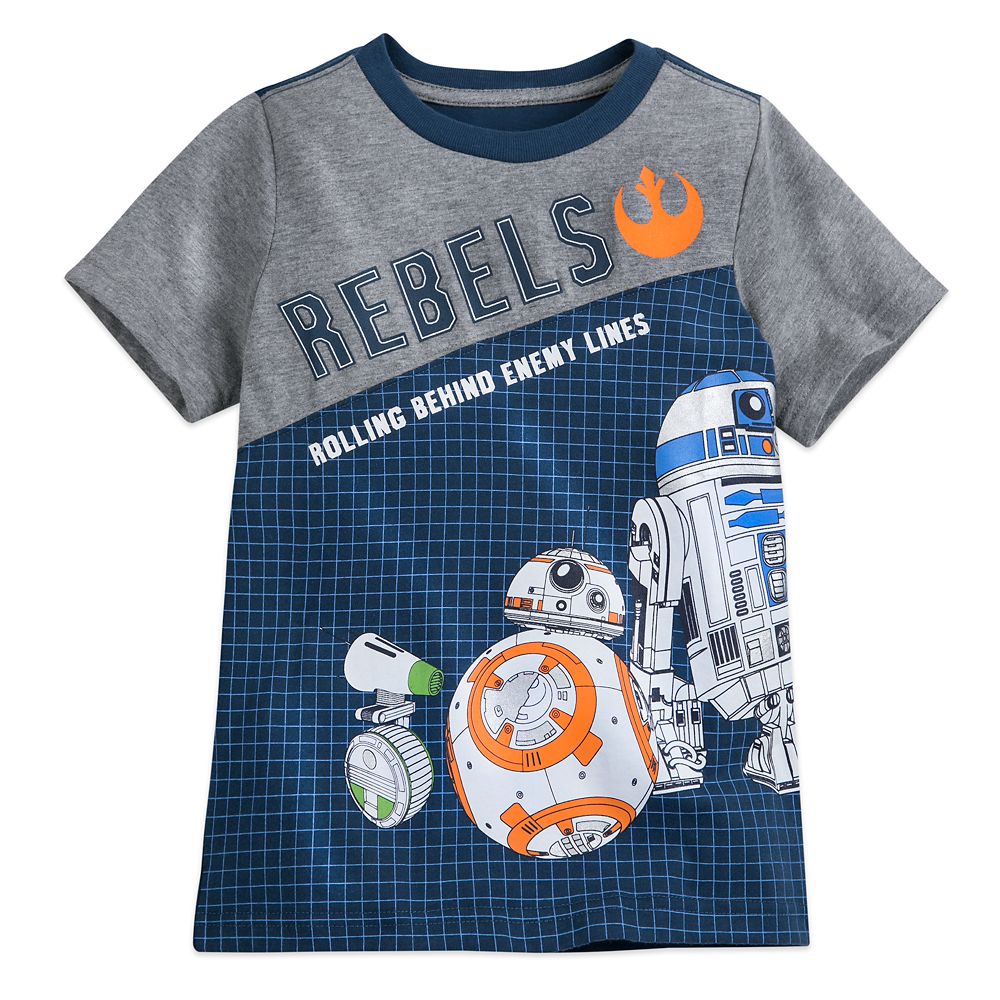 BB-8 and D-O Fashion T-Shirt for Kids – Star Wars: The Rise of Skywalker