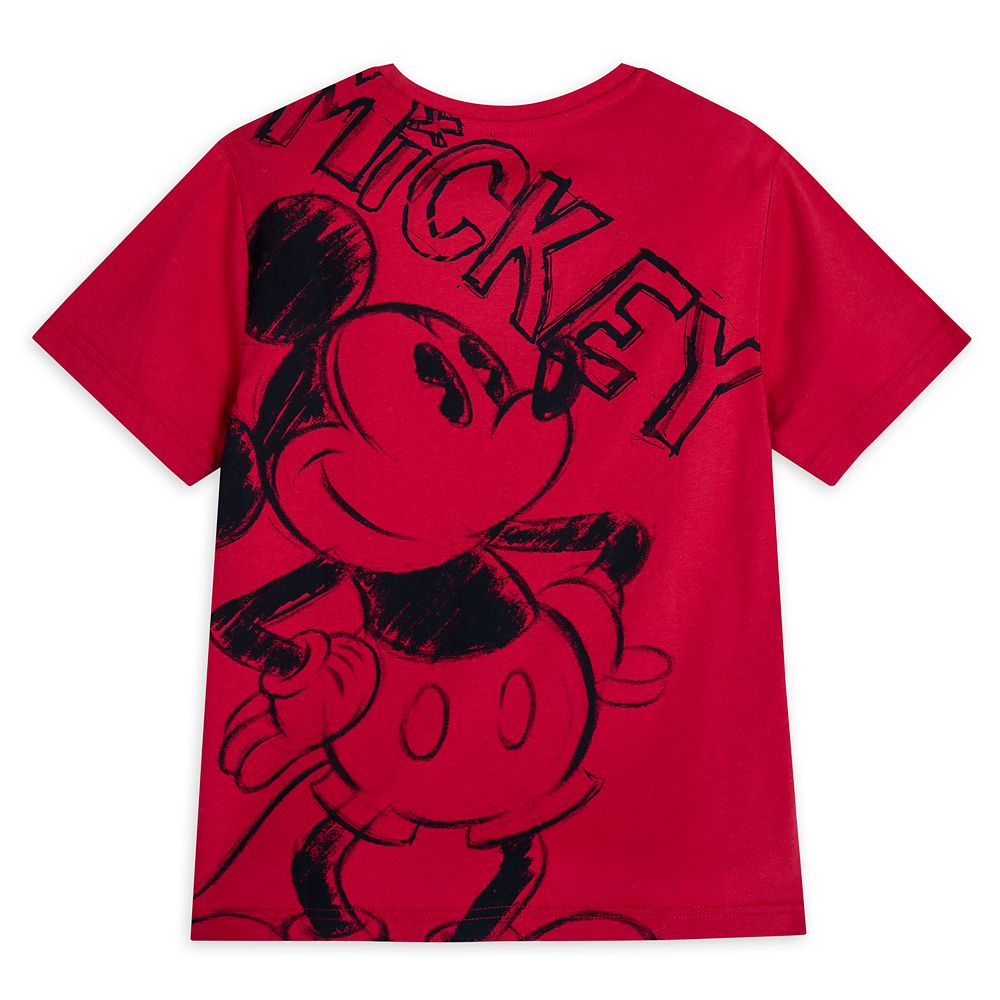 Mickey Mouse Sketch T-Shirt for Kids