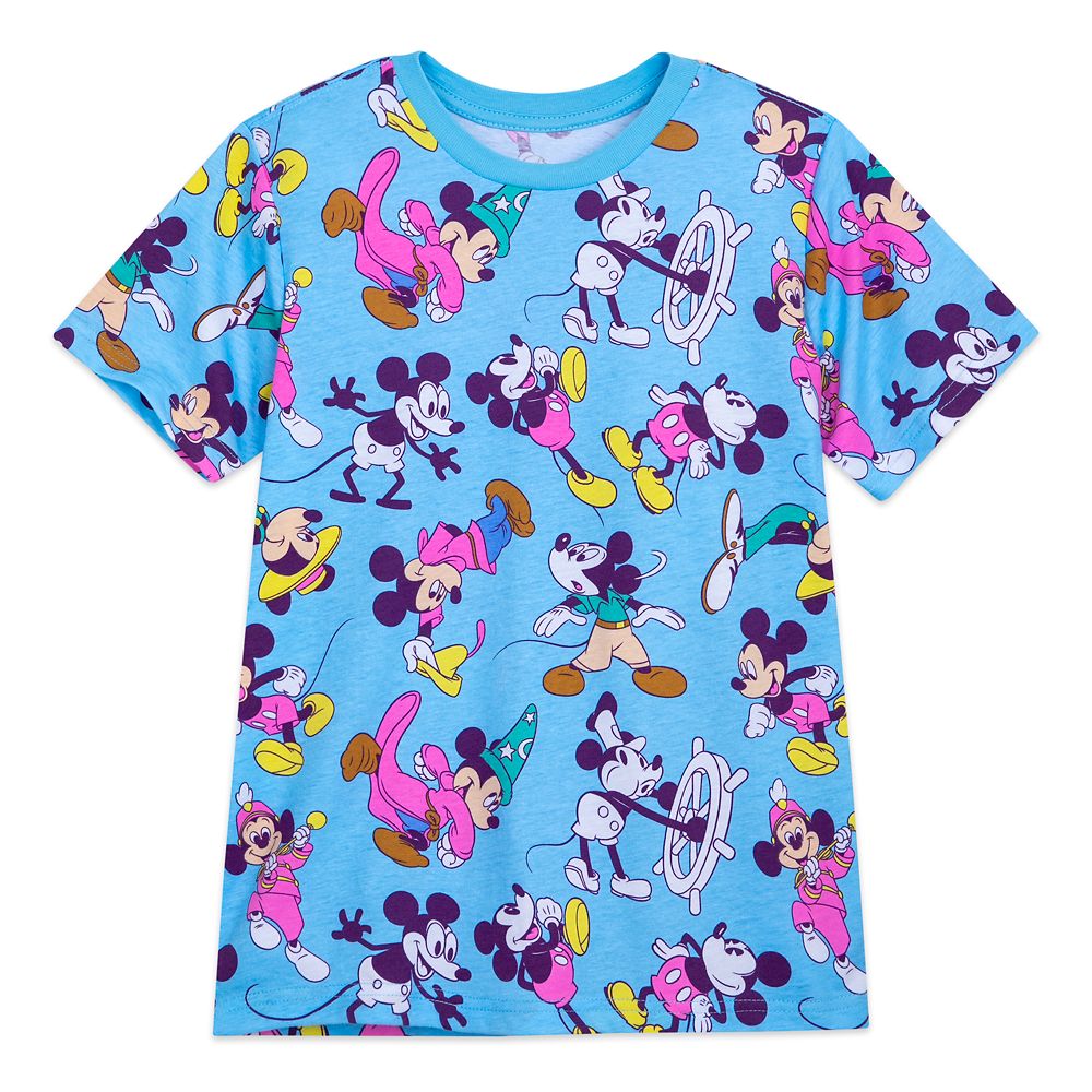 Mickey Mouse Through the Years T-Shirt for Kids