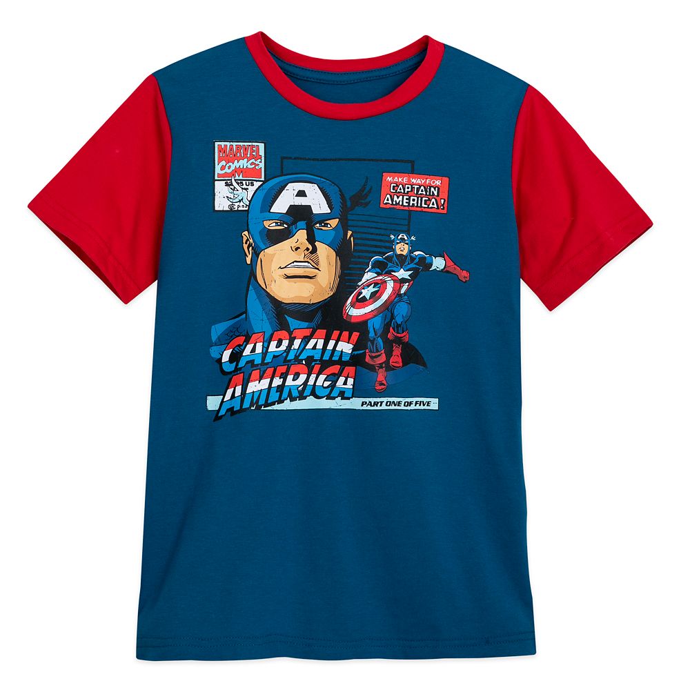 Captain America Fashion Tee for Kids is here now