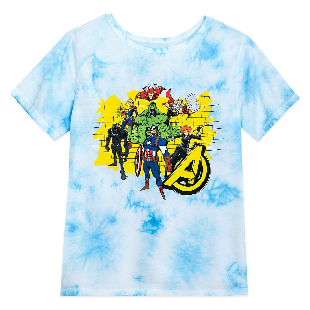 The Avengers Tie-Dye Fashion Tee for Kids – Sensory Friendly