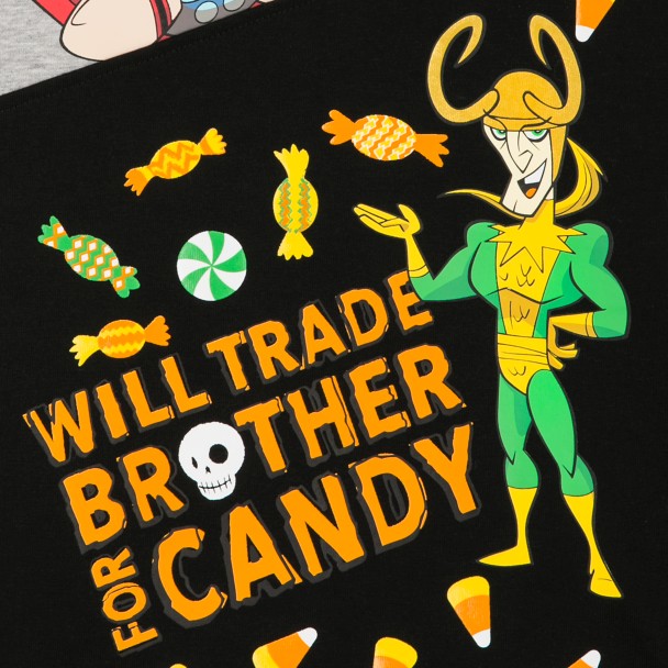 Thor and Loki Halloween Fashion T-Shirt for Kids