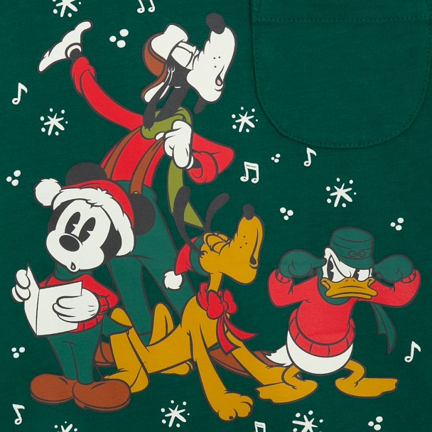 Mickey Mouse and Friends Christmas Long Sleeve T-Shirt for Kids