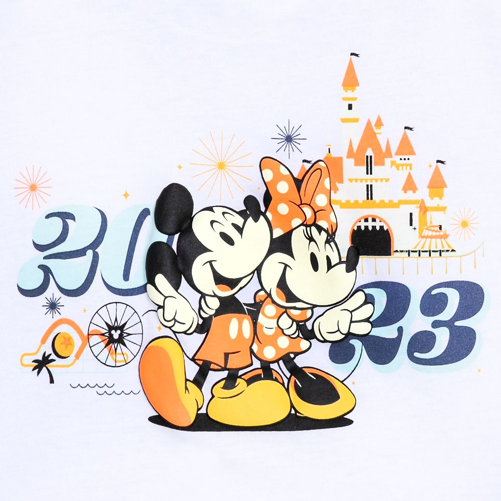 Mickey and Minnie Mouse T-Shirt for Kids &ndash; Disneyland 2023