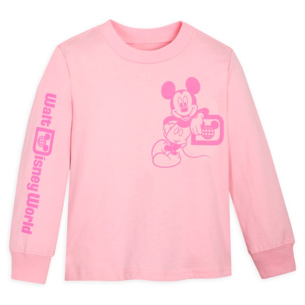 Mickey Mouse Long Sleeve Piglet Pink T-Shirt for Kids – Walt Disney World