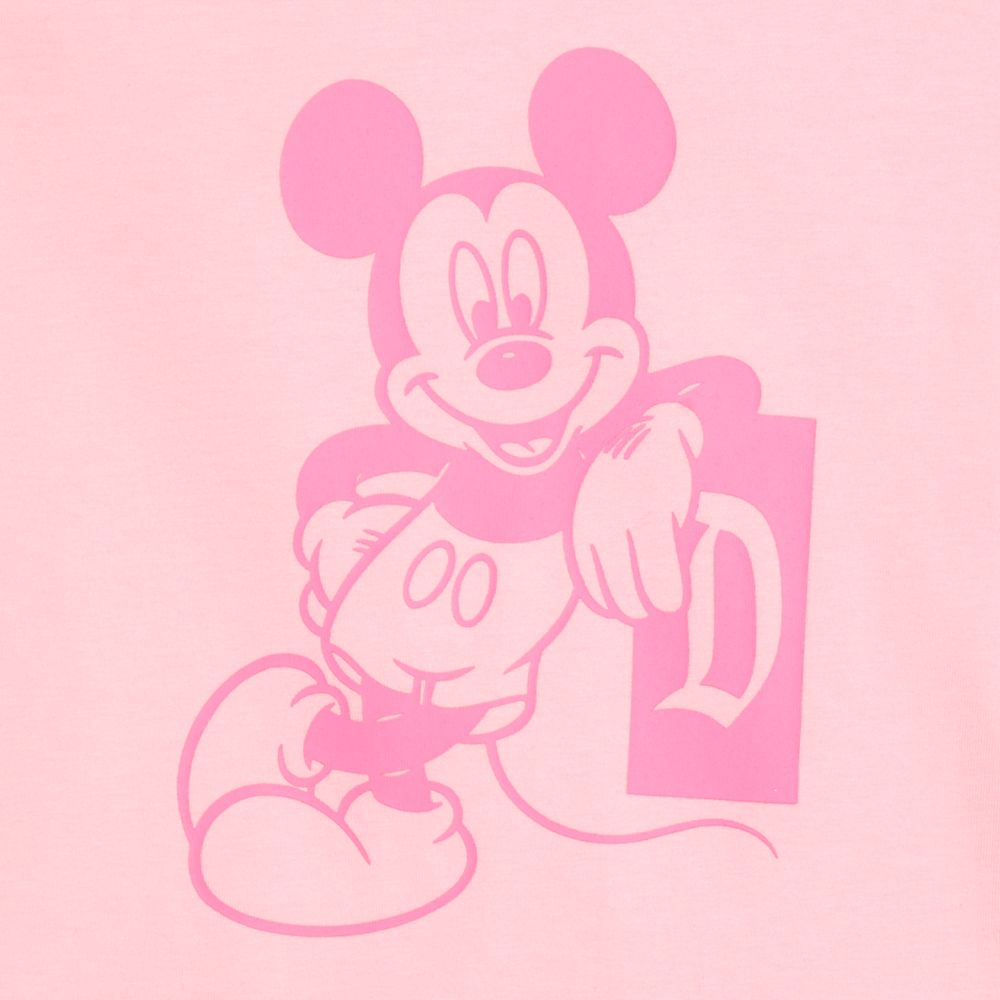 Mickey Mouse Long Sleeve Pink T-Shirt for Kids – Disneyland