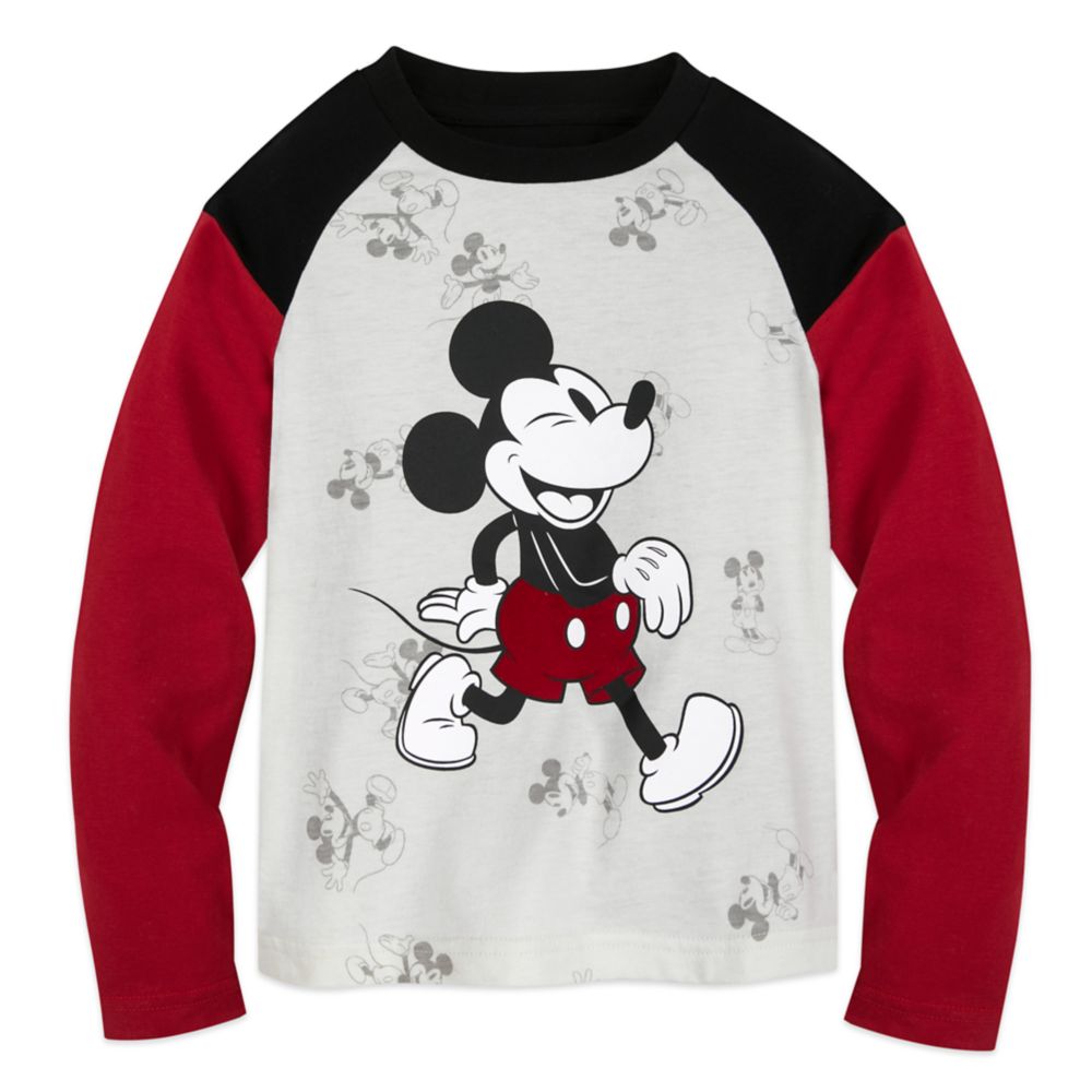 long sleeve mickey shirt