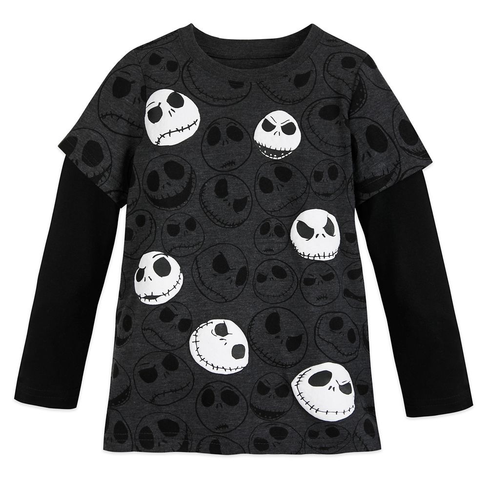 Jack Skellington Long Sleeve T-Shirt for Boys