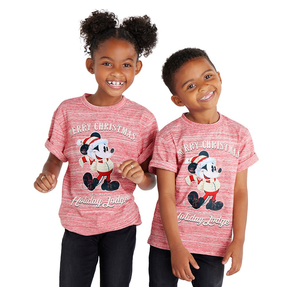 Mickey Mouse ''Merry Christmas'' T-Shirt for Kids