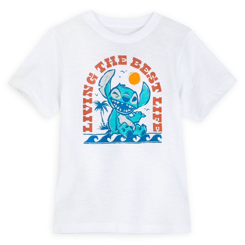 Stitch ''Living the Best Life'' T-Shirt for Kids – Lilo & Stitch