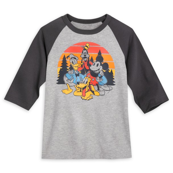 Mickey Mouse and Friends Raglan T-Shirt for Kids – Sensory Friendly