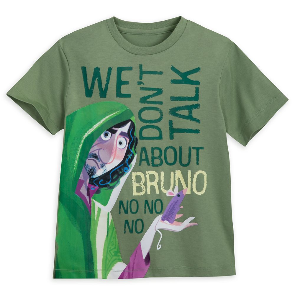 Bruno ”We Don’t Talk About Bruno No No No” T-Shirt for Kids – Encanto is now available online