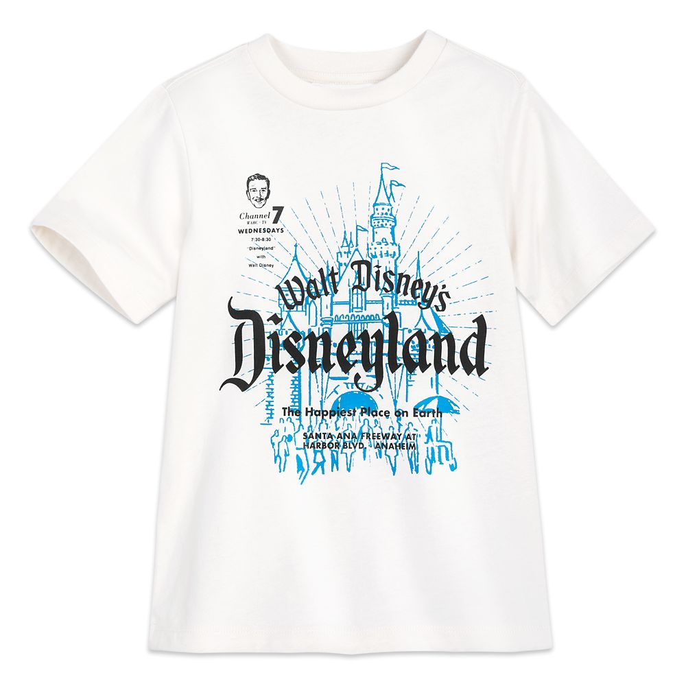Walt Disney’s Disneyland T-Shirt for Kids – Disney100 – Get It Here