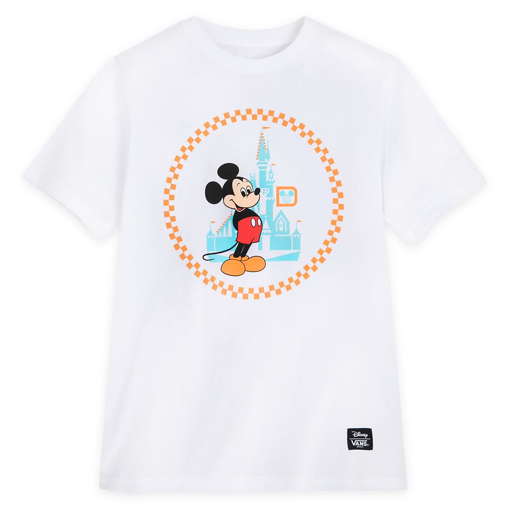 Walt Disney World 50th Anniversary T-Shirt for Kids by Vans – White is now available online