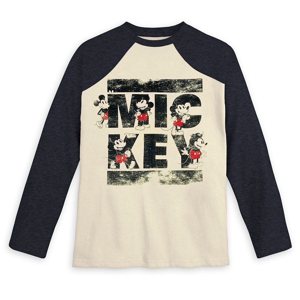 Mickey Mouse Long Sleeve Baseball T-Shirt for Kids was released today